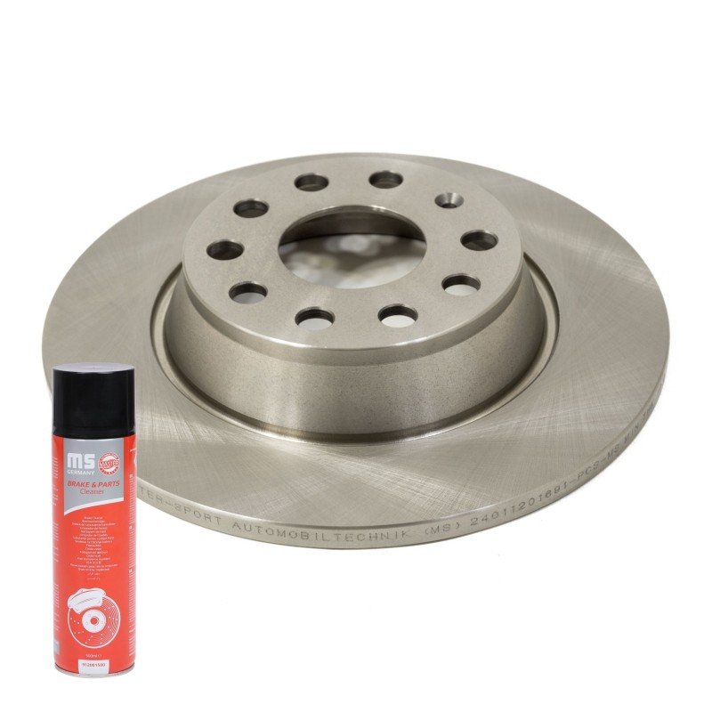 Brake Disc Set + Cleaner MASTER-SPORT 24011201691-PCS-MSP OE Ref 5Q0615601G MASTER SPORT