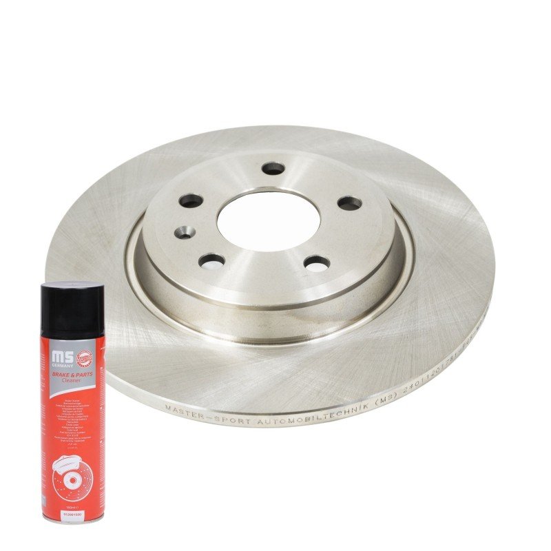 Brake Disc + Cleaner MASTER-SPORT 24011201781-PCS-MSP OE Ref 80A615601B MASTER SPORT