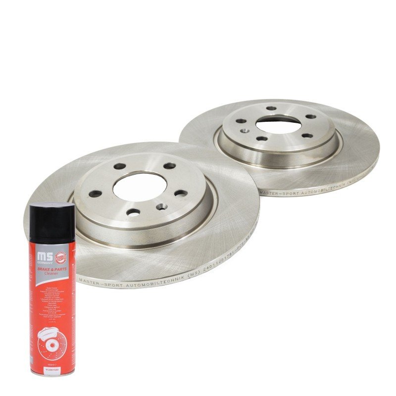 Brake Disc + Cleaner MASTER-SPORT 24011201781-SET-MSP OE Ref 80A615601B MASTER SPORT