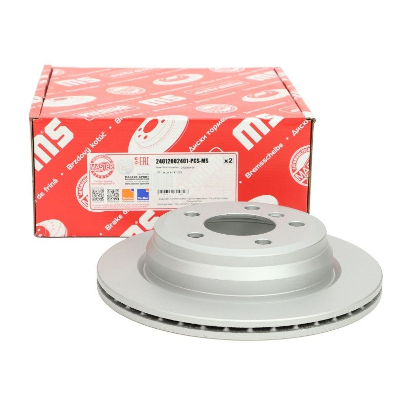 Brake Disc Set MASTER-SPORT 24012002401PR-PCS-MS OE Ref 34216792229 MASTER SPORT