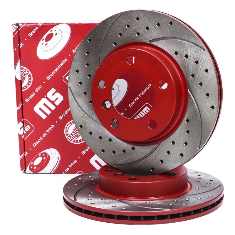 Brake Disc Set MASTER-SPORT 24012201151SE-SET-MS OE Ref 34111160674 MASTER SPORT