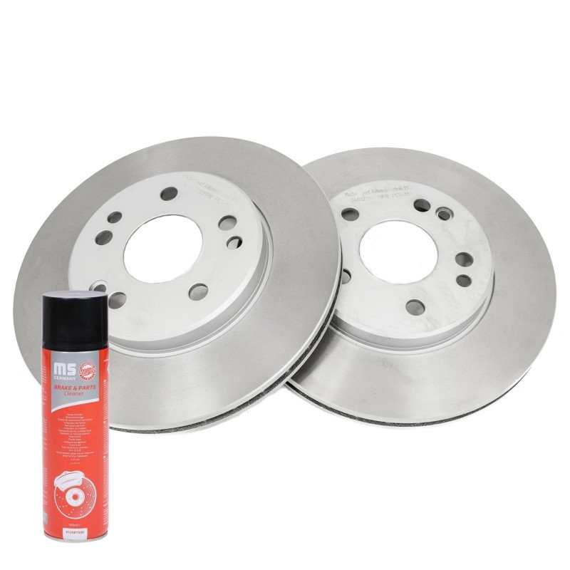 Brake Disc Set + Cleaner MASTER-SPORT 24012201231-SET-MSP OE Ref 1244211612 MASTER SPORT