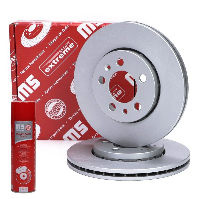 Brake Disc Set + Cleaner MASTER-SPORT 24012201511PR-SET-MSP OE Ref 1J0615301D MASTER SPORT