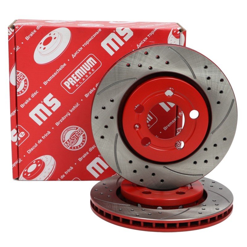 Brake Disc Set MASTER-SPORT 24012201631SE-SET-MS OE Ref 8N0615601B MASTER SPORT