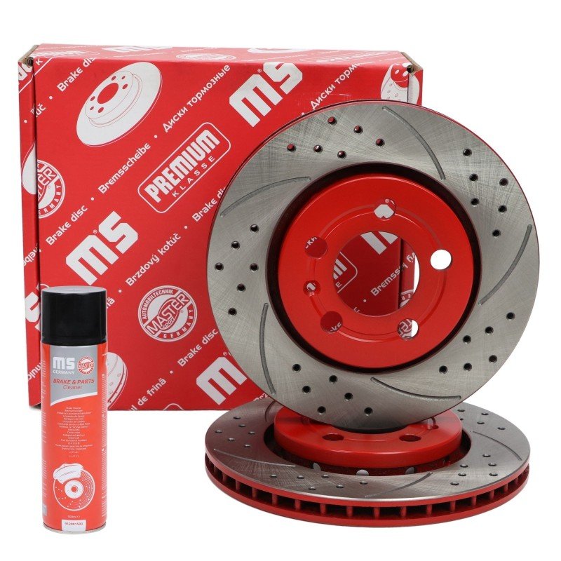 Brake Disc + Cleaner MASTER-SPORT 24012201631SE-SET-MSP OE Ref 8N0615601B MASTER SPORT