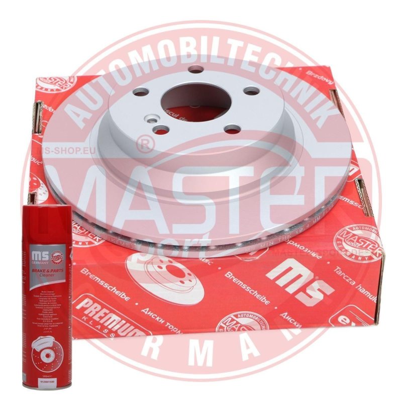 Brake Disc Set + Cleaner MASTER-SPORT 24012202011PR-PCS-MSP OE Ref 0004230912 MASTER SPORT
