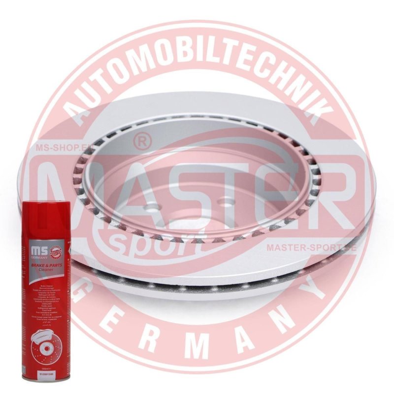 Brake Disc Set + Cleaner MASTER-SPORT 24012202011PR-PCS-MSP OE Ref 0004230912 MASTER SPORT