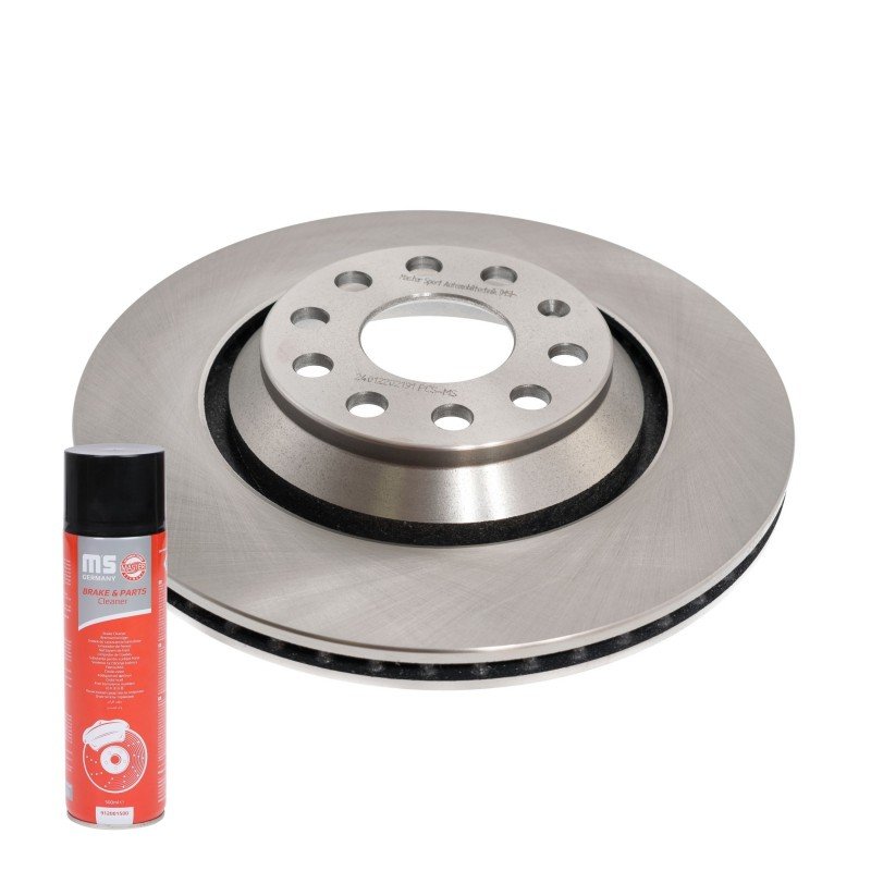 Brake Disc Set + Cleaner MASTER-SPORT 24012202191-PCS-MSP OE Ref 1K0615601N MASTER SPORT