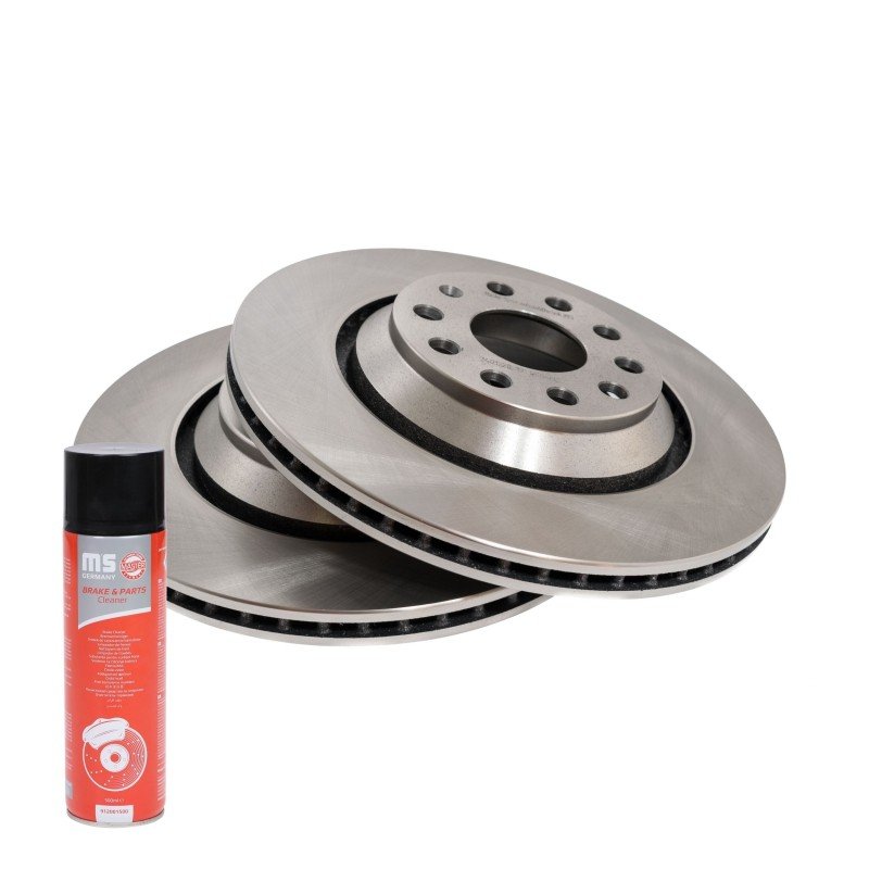 Brake Disc Set + Cleaner MASTER-SPORT 24012202191-SET-MSP OE Ref 1K0615601N MASTER SPORT
