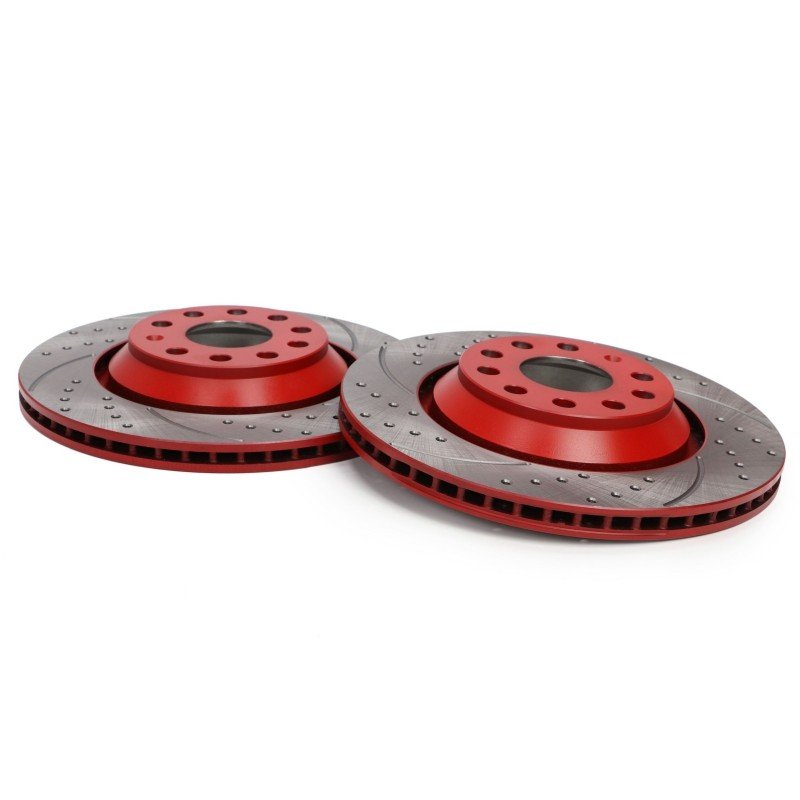 Brake Disc Set MASTER-SPORT 24012202191SE-SET-MS OE Ref 1K0615601N MASTER SPORT