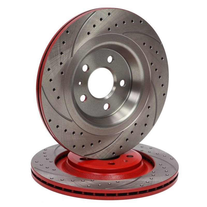 Brake Disc Set MASTER-SPORT 24012202501SE-SET-MS OE Ref 4H0615601H MASTER SPORT