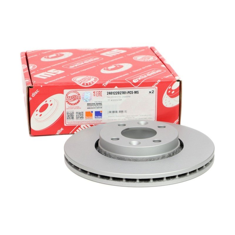 Brake Disc Set MASTER-SPORT 24012202701PR-PCS-MS OE Ref 8450006845 MASTER SPORT