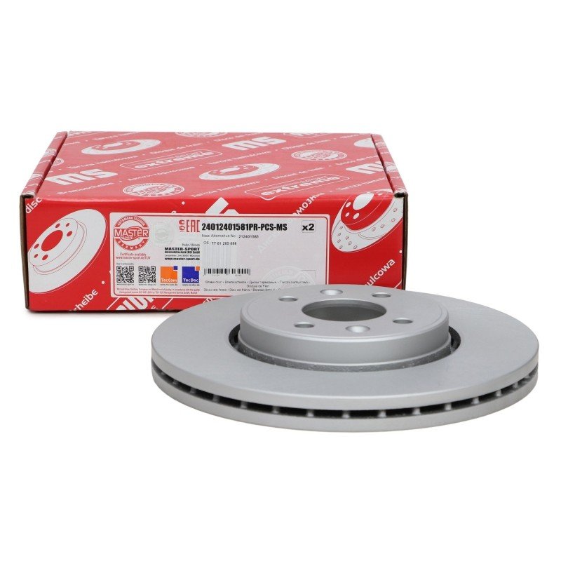 Brake Disc Set MASTER-SPORT 24012401581PR-PCS-MS OE Ref 7701205086 MASTER SPORT