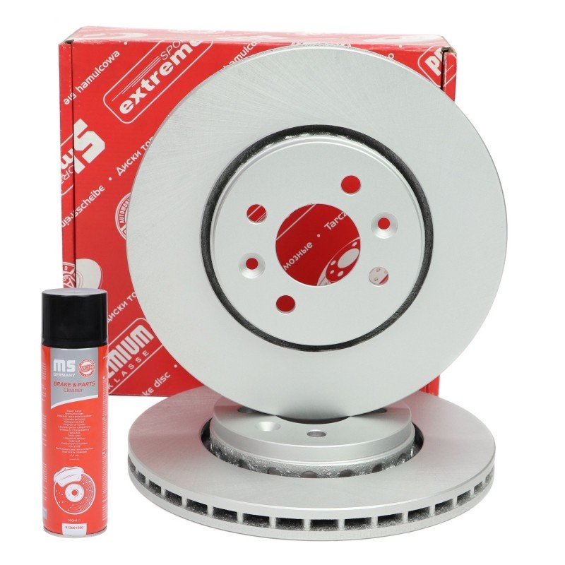 Brake Disc Set + Cleaner MASTER-SPORT 24012402531PR-SET-MSP OE Ref 402060540R MASTER SPORT