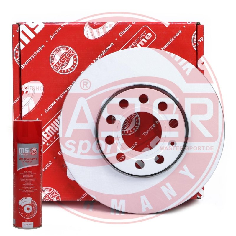 Brake Disc Set + Cleaner MASTER-SPORT 24012501051PR-PCS-MSP OE Ref 4A0615301C MASTER SPORT