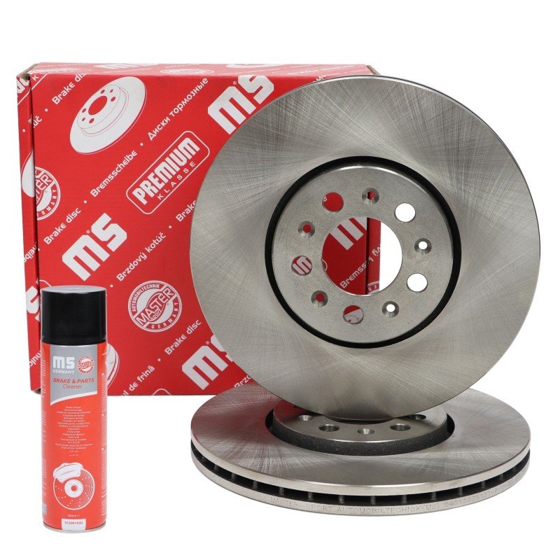 Brake Disc + Cleaner MASTER-SPORT 24012501131-SET-MSP OE Ref JZW615301D MASTER SPORT