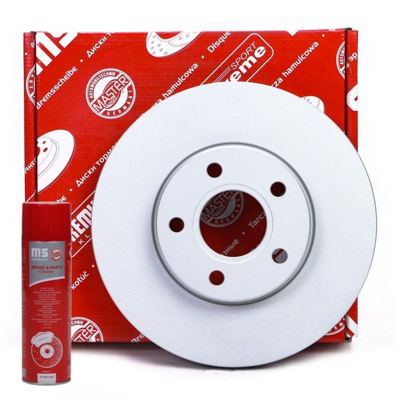 Brake Disc Set + Cleaner MASTER-SPORT 24012501171PR-PCS-MSP OE Ref 1223663 MASTER SPORT