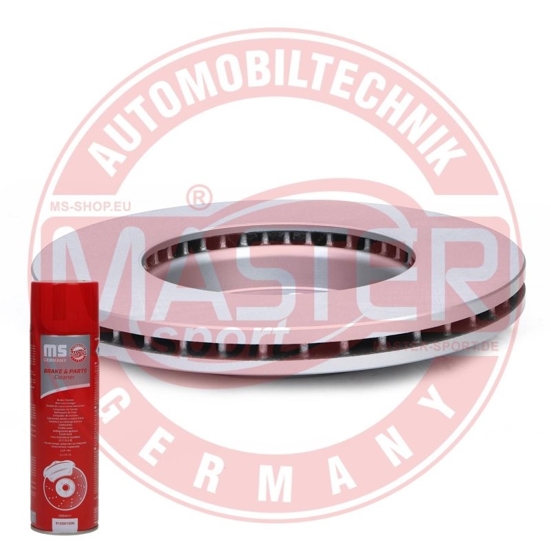 Brake Disc Set + Cleaner MASTER-SPORT 24012501171PR-PCS-MSP OE Ref 1223663 MASTER SPORT