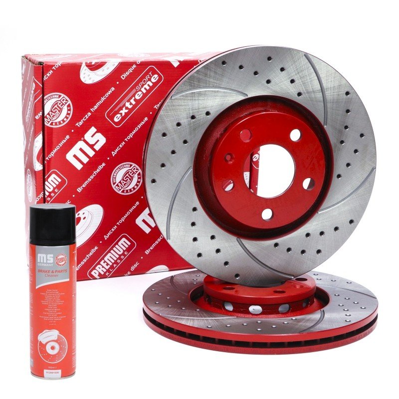 Brake Disc + Cleaner MASTER-SPORT 24012501371SE-SET-MSP OE Ref 8E0615301R MASTER SPORT