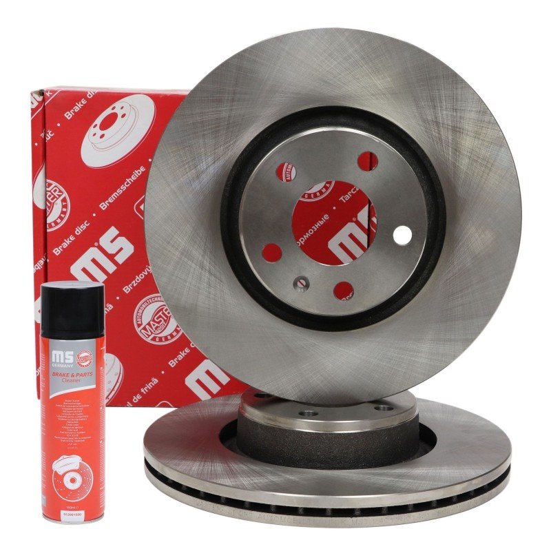 Brake Disc + Cleaner MASTER-SPORT 24012501491-SET-MSP OE Ref 4F0615301D MASTER SPORT