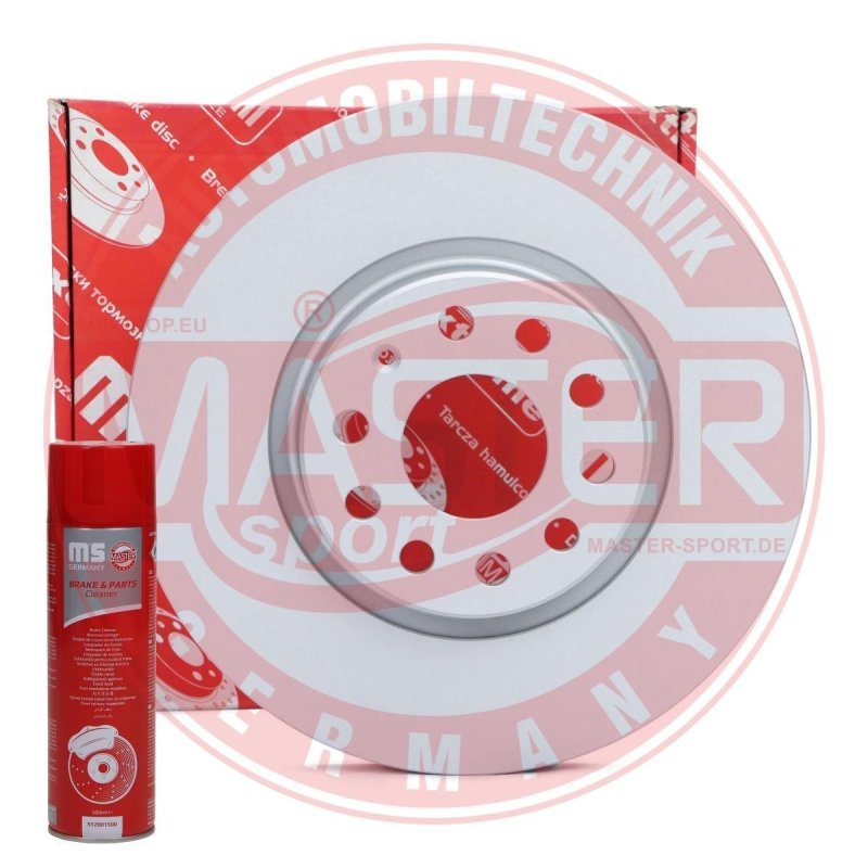 Brake Disc Set + Cleaner MASTER-SPORT 24012501581PR-PCS-MSP OE Ref 1K0615301D MASTER SPORT