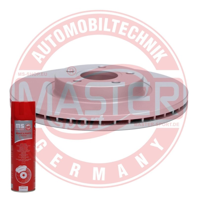 Brake Disc Set + Cleaner MASTER-SPORT 24012501621PR-PCS-MSP OE Ref 1223664 MASTER SPORT