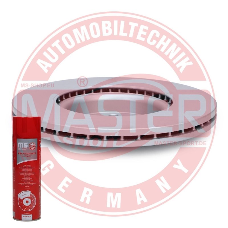 Brake Disc Set + Cleaner MASTER-SPORT 24012501621PR-PCS-MSP OE Ref 1223664 MASTER SPORT