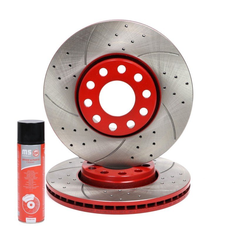 Brake Disc + Cleaner MASTER-SPORT 24012501711SE-SET-MSP OE Ref 4B0615301B MASTER SPORT