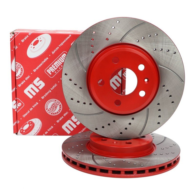 Brake Disc Set MASTER-SPORT 24012501841SE-SET-MS OE Ref 8K0615301 MASTER SPORT