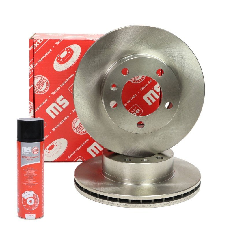 Brake Disc + Cleaner MASTER-SPORT 24012801291-SET-MSP OE Ref 4020600QAD MASTER SPORT