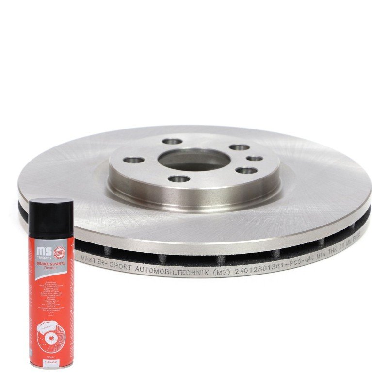 Brake Disc + Cleaner MASTER-SPORT 24012801361-PCS-MSP OE Ref 1618862880 MASTER SPORT