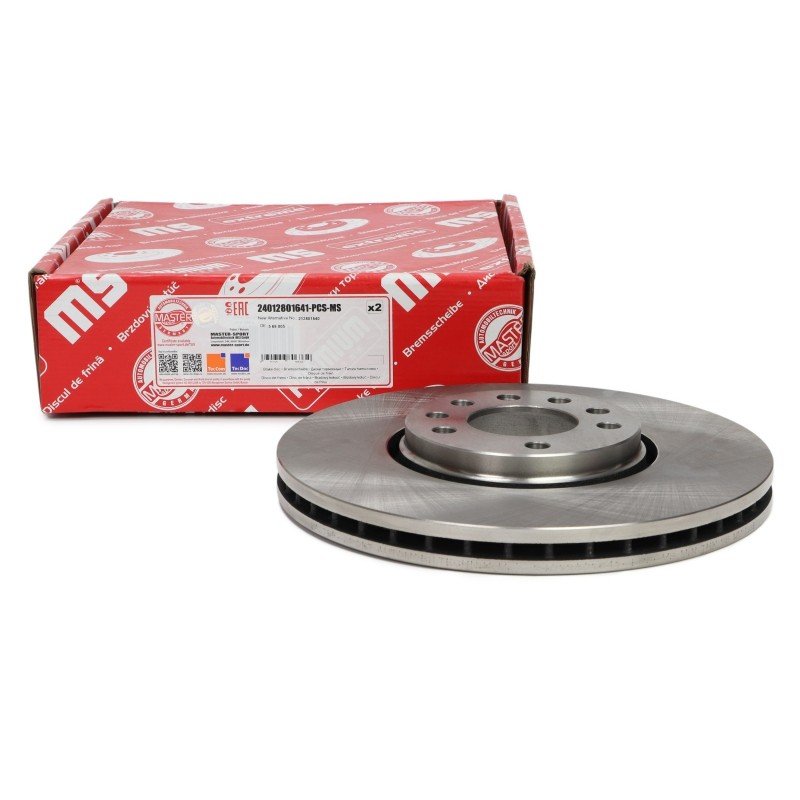 Brake Disc Set MASTER-SPORT 24012801641-PCS-MS OE Ref 1842193 MASTER SPORT