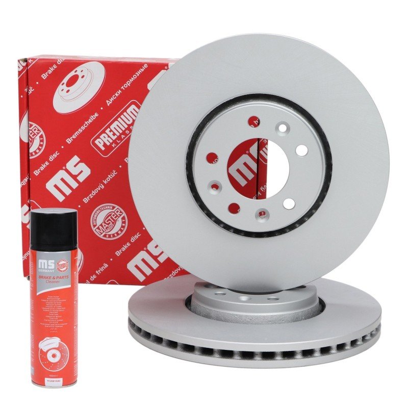 Brake Disc Set + Cleaner MASTER-SPORT 24012802161PR-SET-MSP OE Ref 1611841980 MASTER SPORT