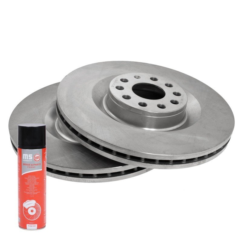 Brake Disc + Cleaner MASTER-SPORT 24013001151-SET-MSP OE Ref 1K0615301AB MASTER SPORT