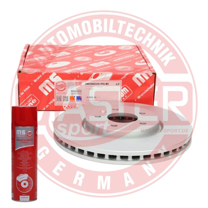 Brake Disc + Cleaner MASTER-SPORT 24013002241-PCS-MSP OE Ref 13502826 MASTER SPORT