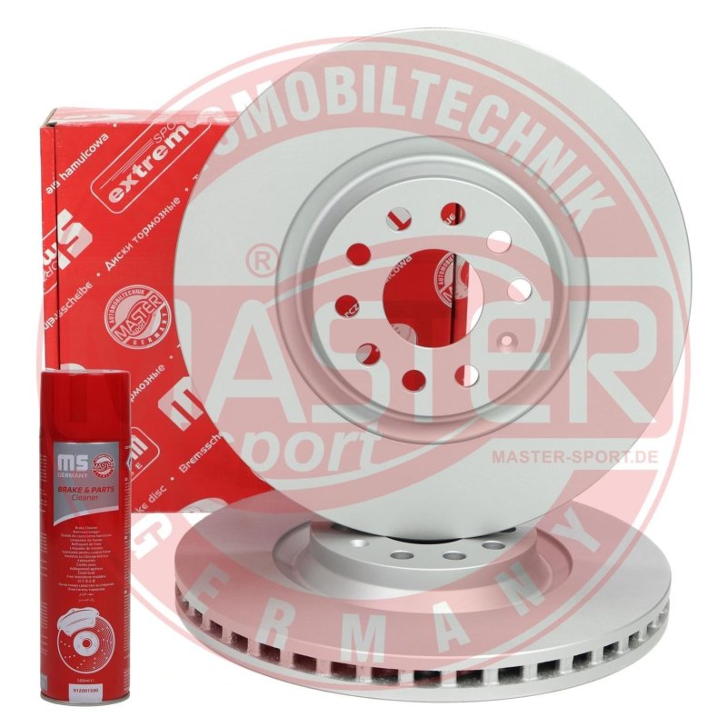 Brake Disc + Cleaner MASTER-SPORT 24013002251-SET-MSP OE Ref 5Q0615301G MASTER SPORT