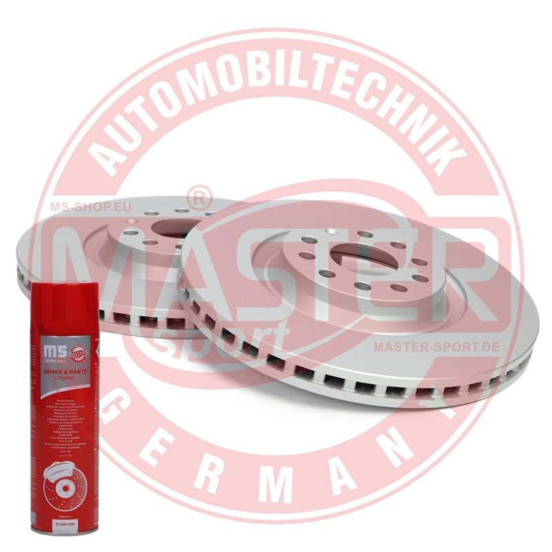 Brake Disc + Cleaner MASTER-SPORT 24013002251-SET-MSP OE Ref 5Q0615301G MASTER SPORT