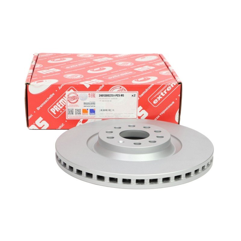 Brake Disc Set MASTER-SPORT 24013002251PR-PCS-MS OE Ref 5Q0615301G MASTER SPORT