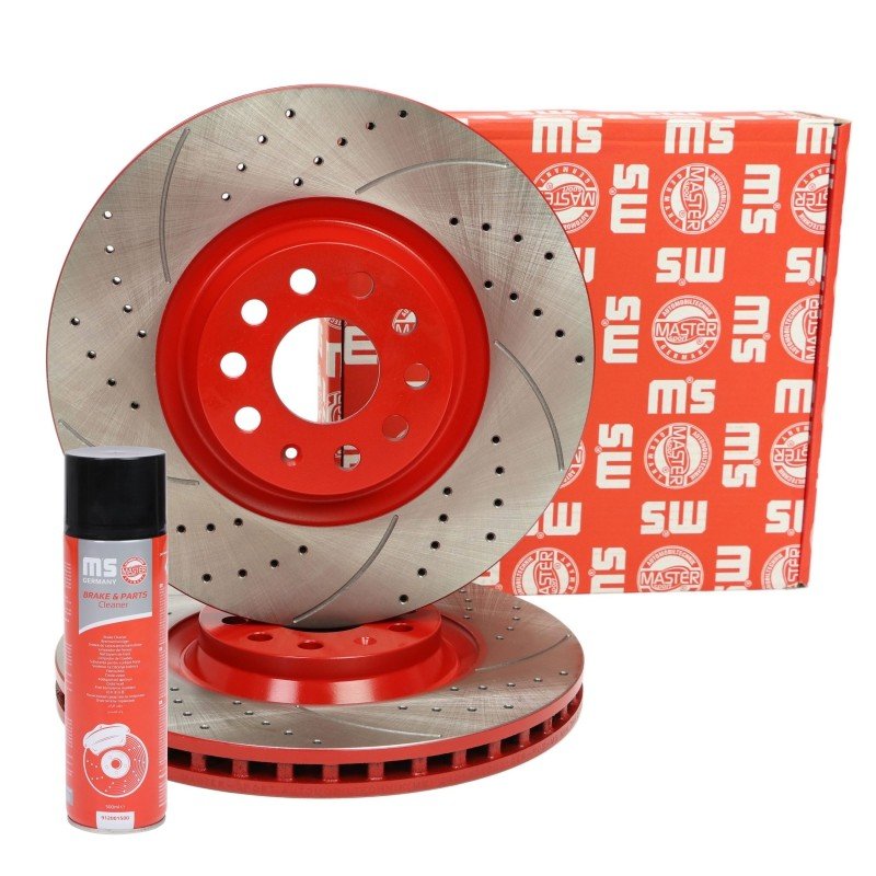 Brake Disc + Cleaner MASTER-SPORT 24013002251SE-SET-MSP OE Ref 5Q0615301G MASTER SPORT