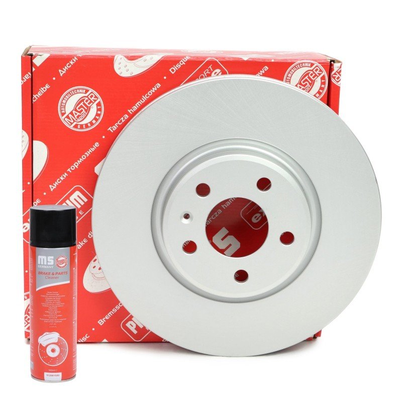 Brake Disc Set + Cleaner MASTER-SPORT 24013002351PR-PCS-MSP OE Ref 8R0615301C MASTER SPORT