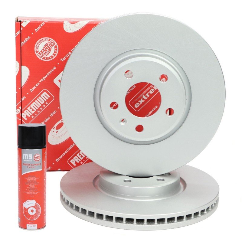 Brake Disc Set + Cleaner MASTER-SPORT 24013002351PR-SET-MSP OE Ref 8R0615301C MASTER SPORT