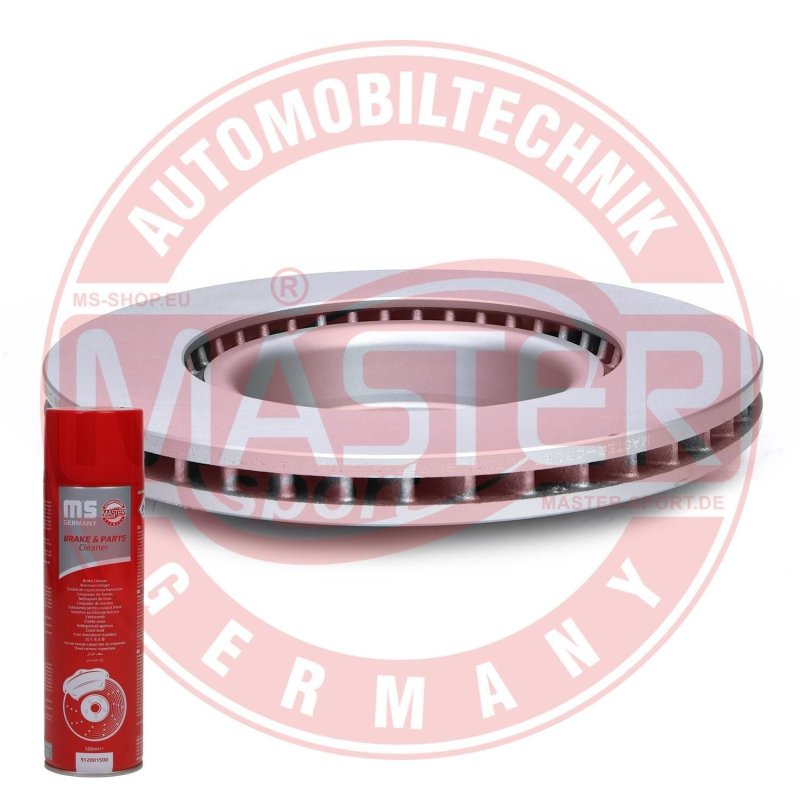 Brake Disc Set + Cleaner MASTER-SPORT 24013002451PR-PCS-MSP OE Ref 8W0615301P MASTER SPORT