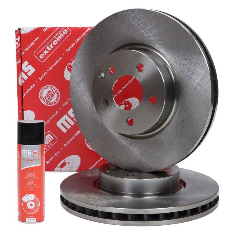 Brake Disc + Cleaner MASTER-SPORT 24013201001-SET-MSP OE Ref 0004211112 MASTER SPORT