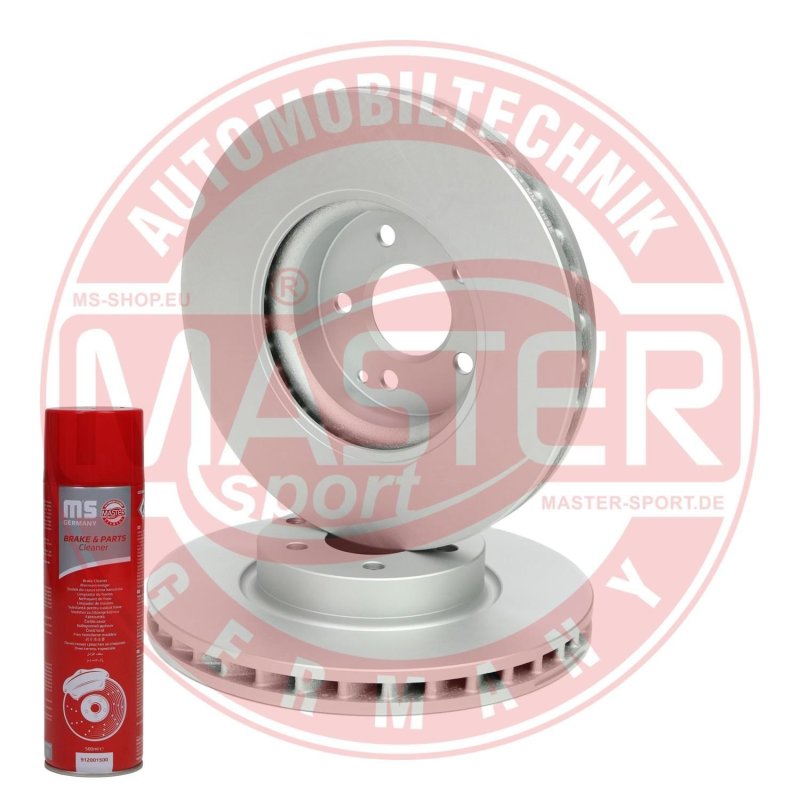 Brake Disc + Cleaner MASTER-SPORT 24013201011-SET-MSP OE Ref 2044210812 MASTER SPORT