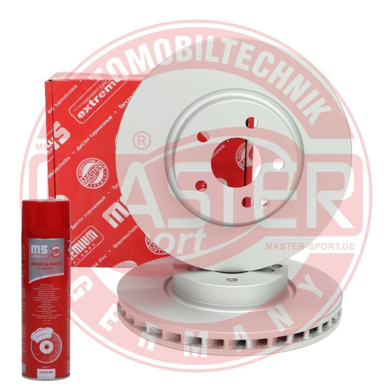 Brake Disc + Cleaner MASTER-SPORT 24013201011-SET-MSP OE Ref 2044210812 MASTER SPORT