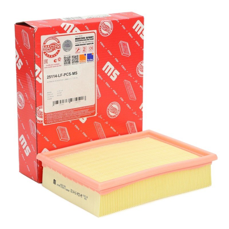 Air Filter MASTER-SPORT 25114-LF-PCS-MS OE Ref 13721730449 MASTER SPORT