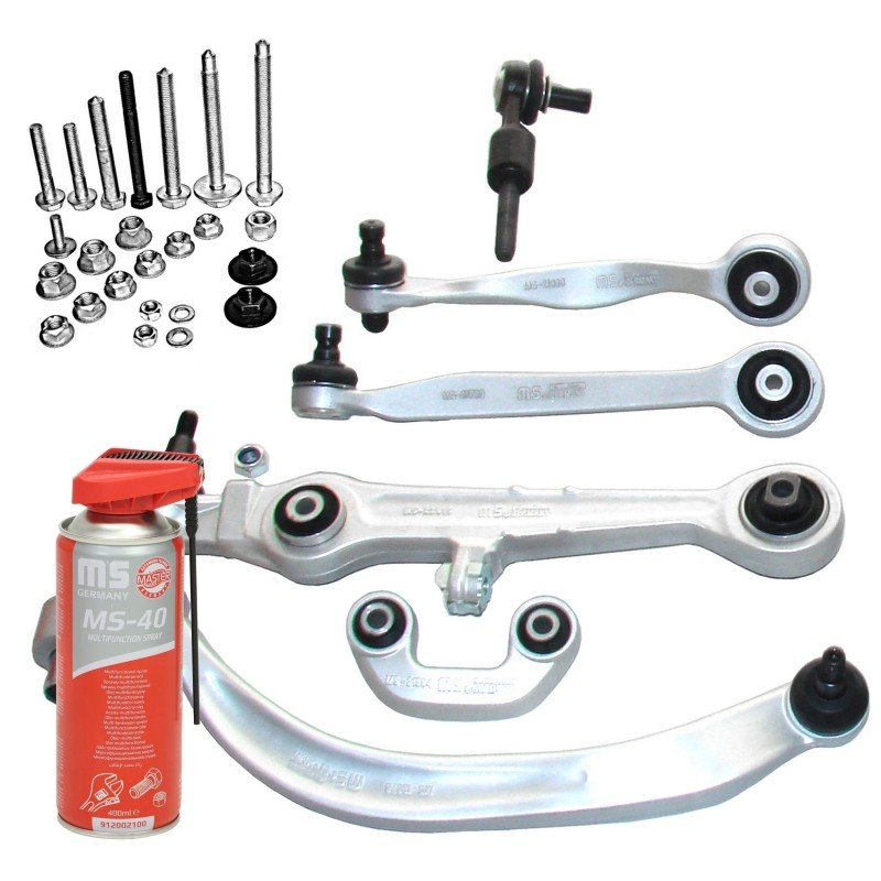 Control Trailing Arm Kit + Penetrating oil MASTER-SPORT 36792L-SET-MSP OE Ref 4D0411317G MASTER SPORT