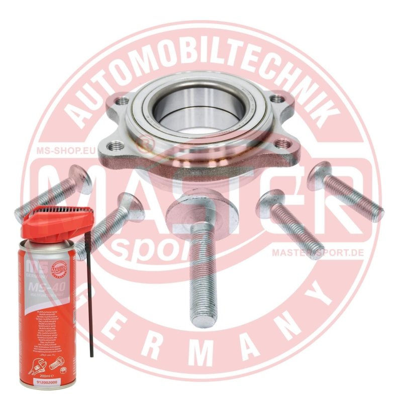 Wheel Bearing Kit + Penetrating oil MASTER-SPORT 6649-SET-MSP OE Ref 4H0498625 MASTER SPORT