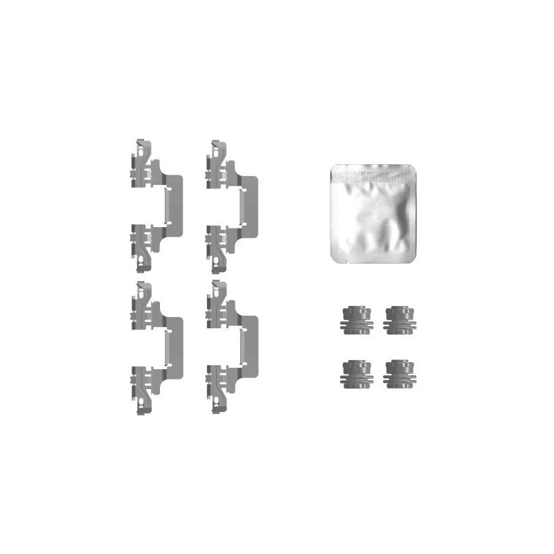 Brake Disc Pad Accessory Kit MINTEX MBA0129 MINTEX