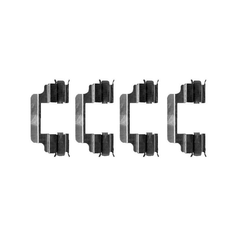 Brake Disc Pad Accessory Kit MINTEX MBA1231 MINTEX